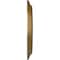 Ekena Millwork Traditional Ceiling Medallion (Fits Canopies up to 2 3/4"), Hand-Painted Pale Gold, 12"OD x 1"P CM12TRPAS - alternate 3